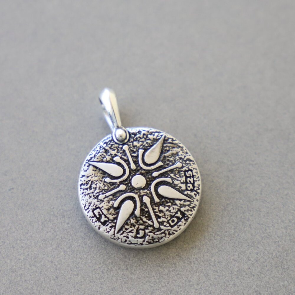 David Yurman Men's Sterling Silver Petrvs Lion 26mm Amulet Pendant - Picture 6 of 6